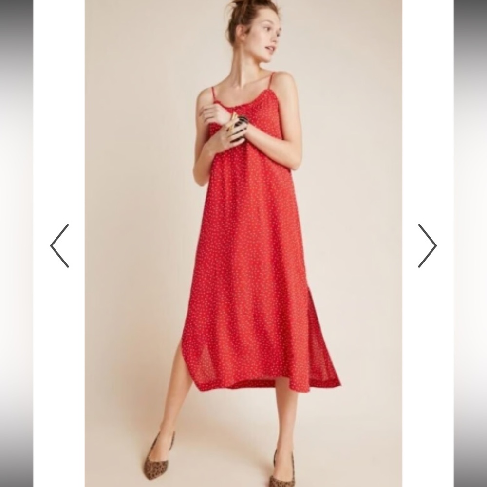 Seen Worn Kept for Anthropologie Midi Slip Dress